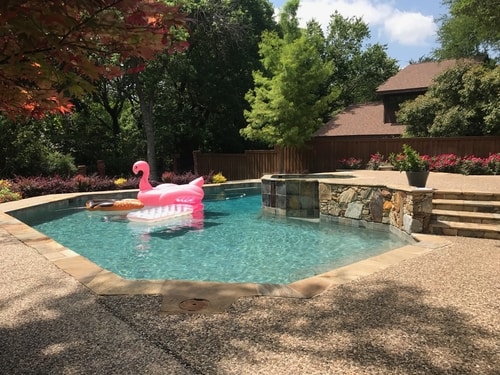 Beautiful custom pool